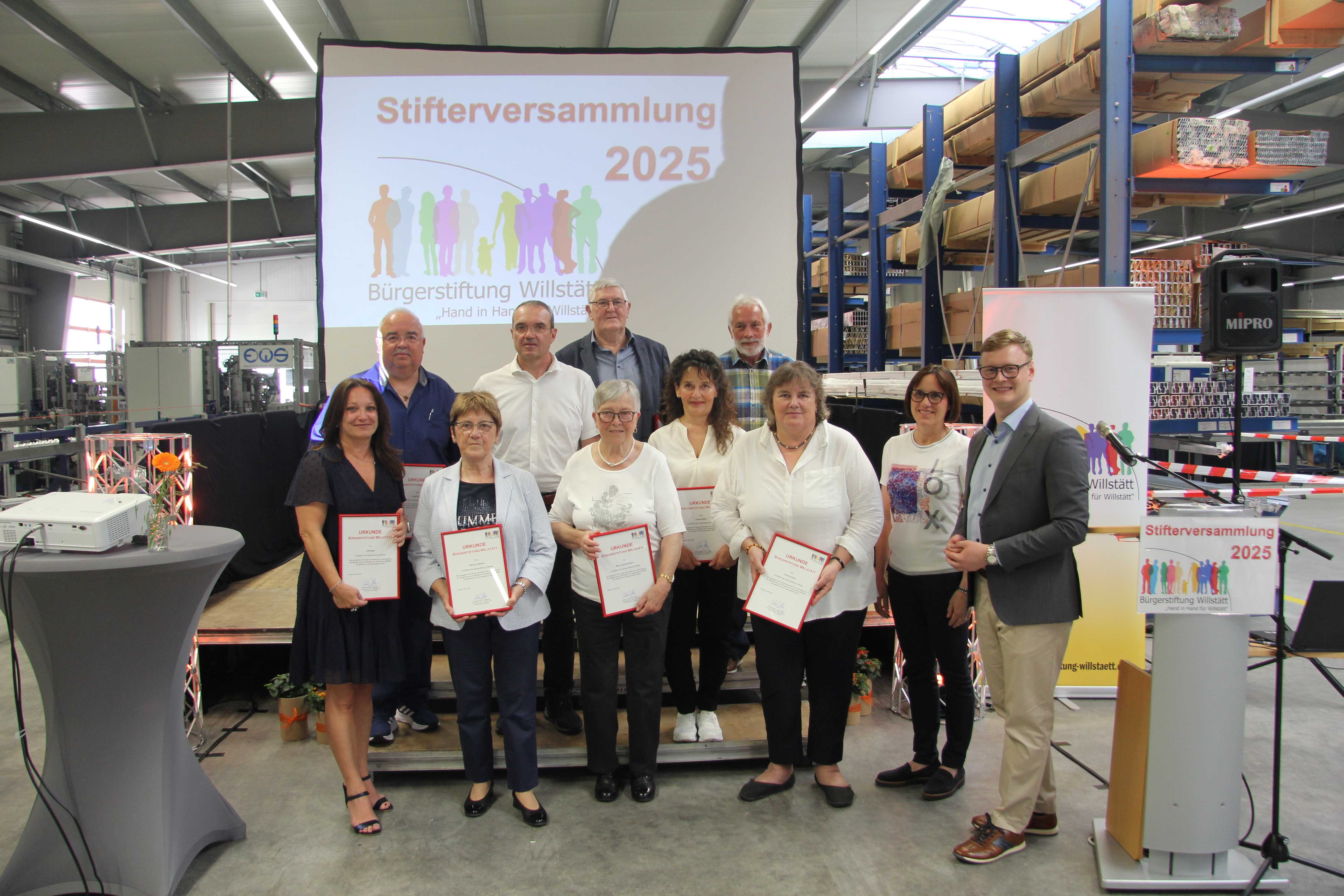 Stifterversammlung 2025 bei Promotec Mischler Torsysteme GmbH
